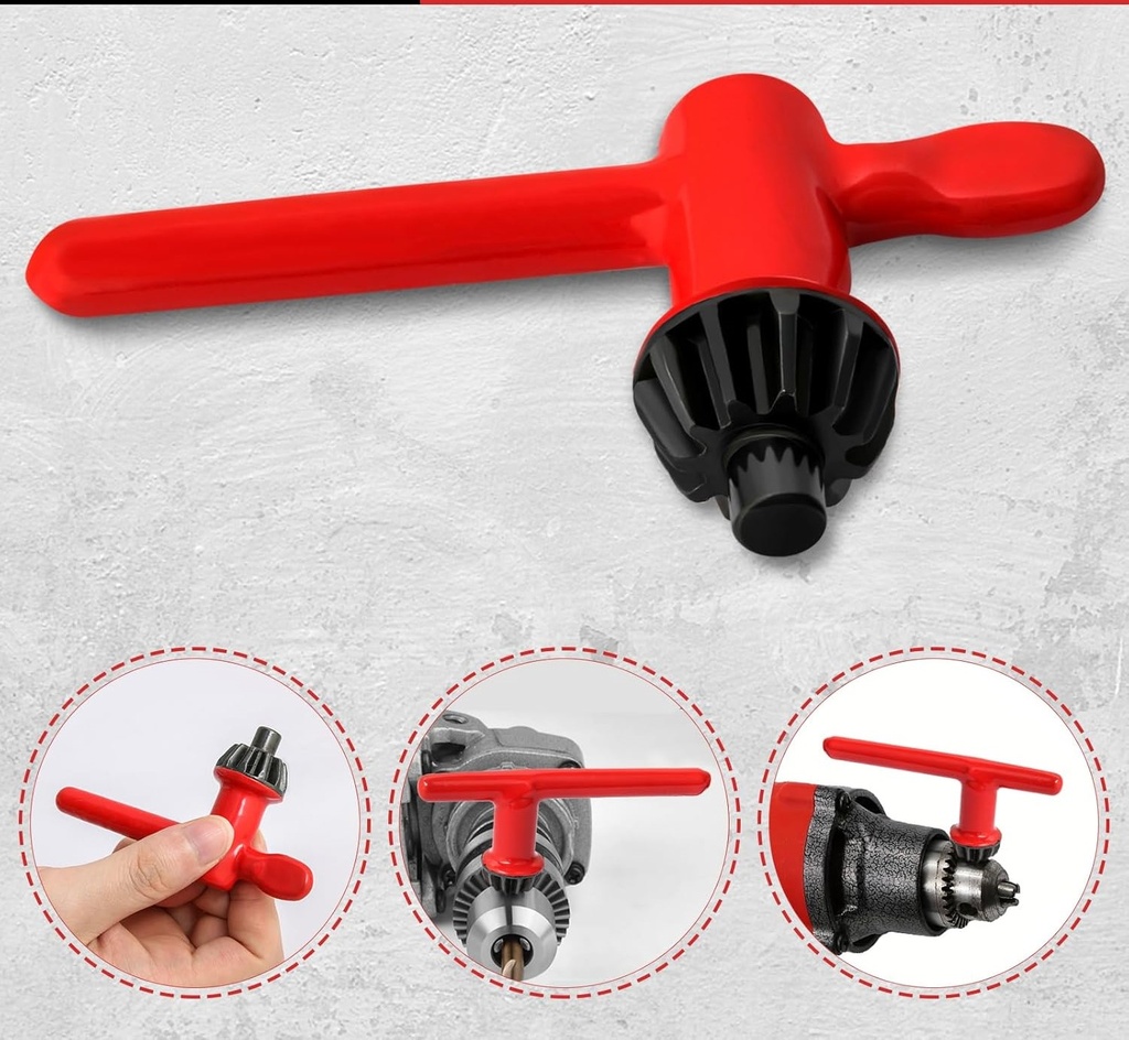 Llave mandril 13mm engomado