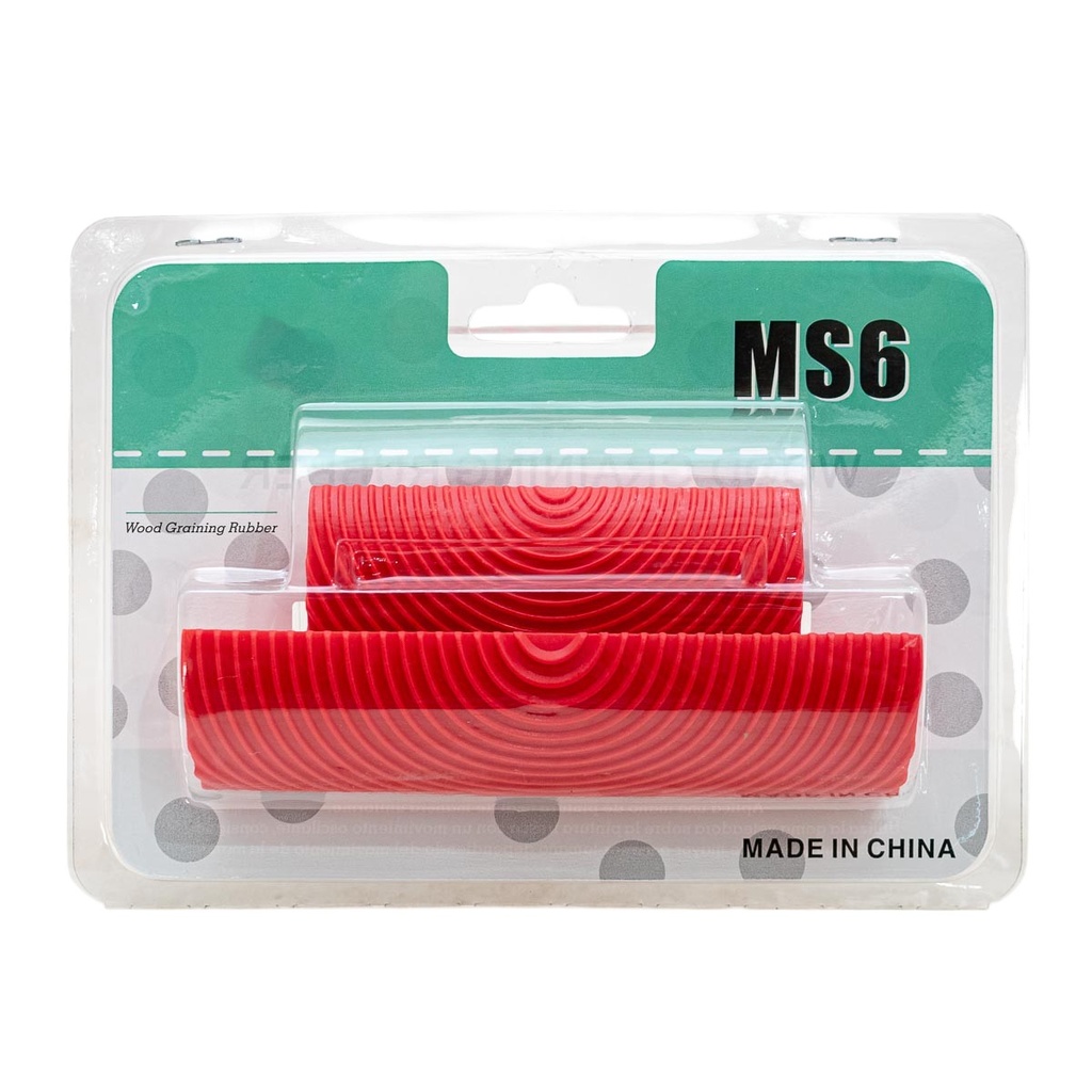 Goma imitador de madera 2pc