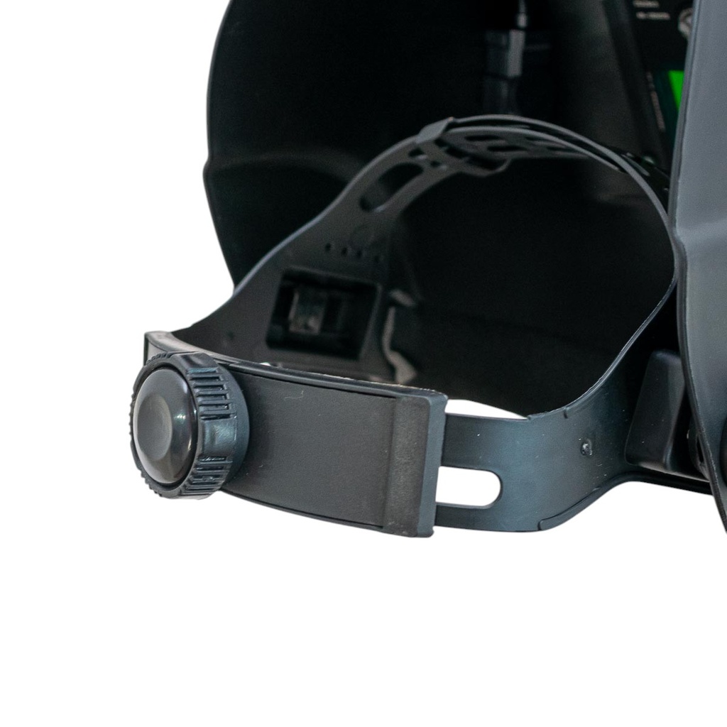 Careta para soldar con regulador de luz