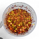 Glitter mix de 4 tonos de dorado