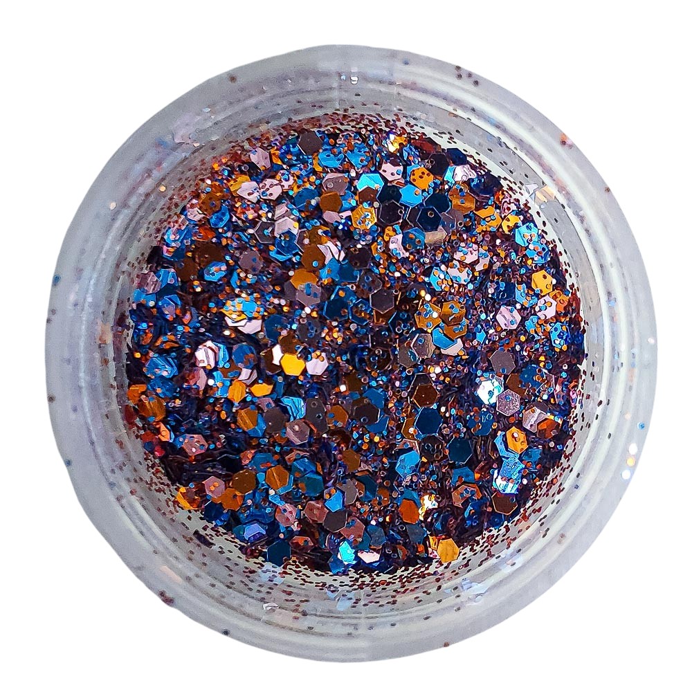 Glitter mix de 4 tonos de rosa