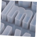 Molde de silicona ABC minúscula 37*20.5*2.5cm