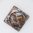 Molde de silicona cenicero cuadrado 15.5*2.8cm