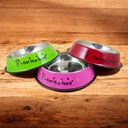 Plato para mascota de metal 30cm