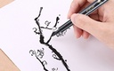 MICROFIBRA GIXIN CALLIGRAPHY MARKER 6PC