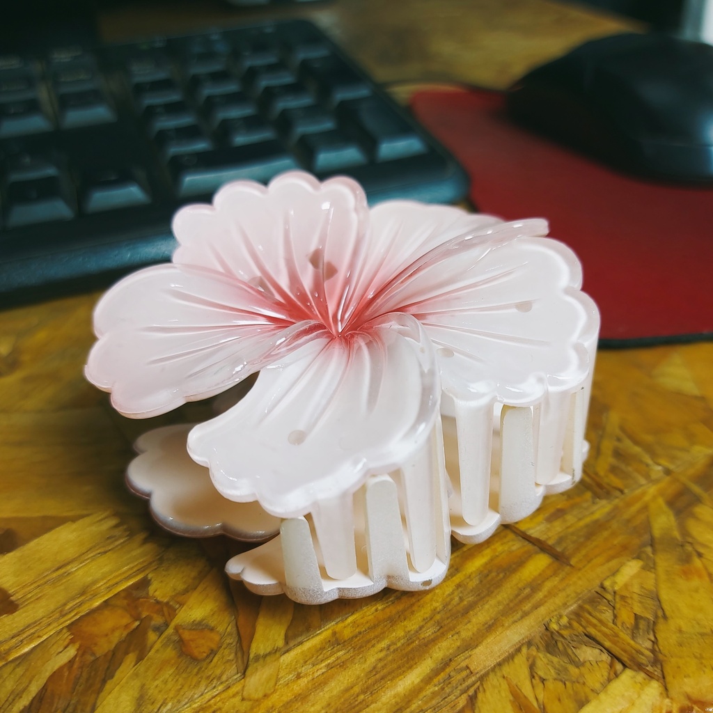Pinza diseño flor 8cm