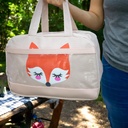 Bolso termico diseño zorro