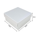 Caja plateado / dorado 12 piezas