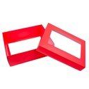 Caja negro / rojo 12 piezas 22*17*7cm