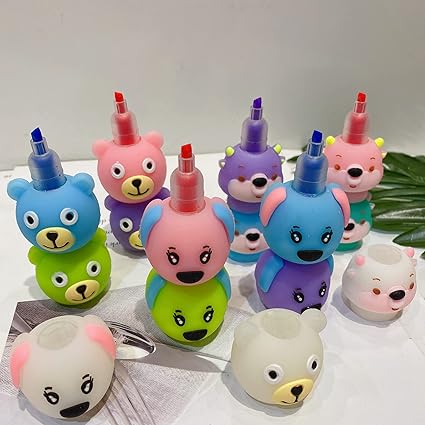 Resaltador diseño oso 5 piezas
