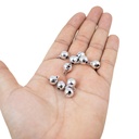 Campana de cobre plata 10mm 50 piezas