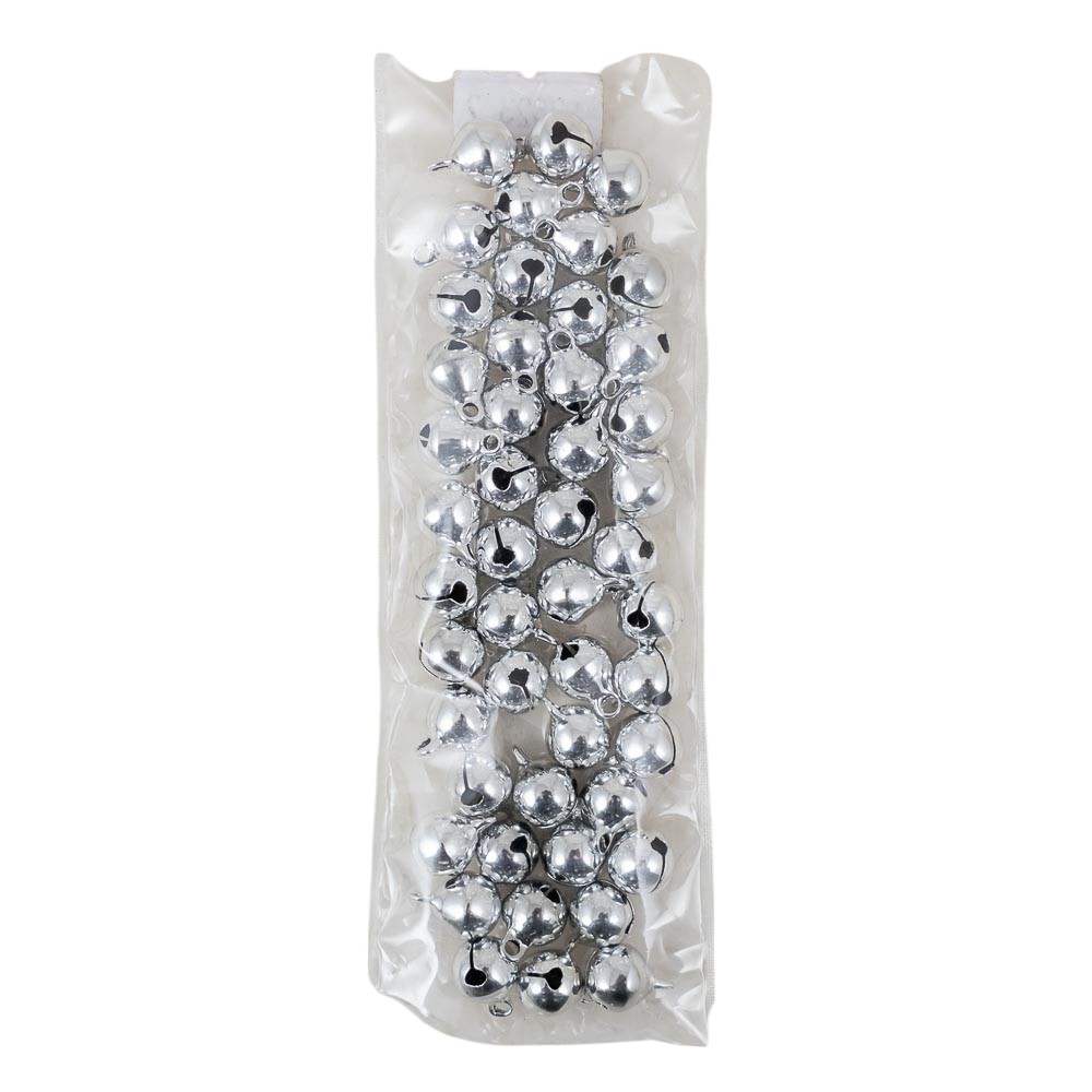 Campana de cobre plata 10mm 50 piezas