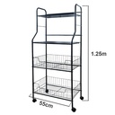 Estante de almacenamiento 1.25m*55cm