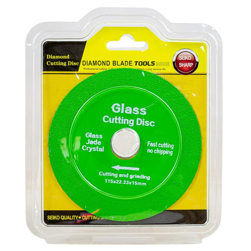 Disco de corte diamantado vidrio 115*22.23mm