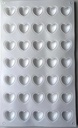 Molde de silicona corazones 35 cavidades 30*17cm