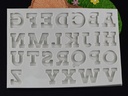 Molde de silicona letra 15.5*10.7cm