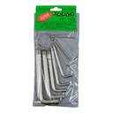 Llave Allen 10 piezas