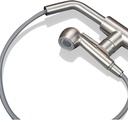 Grifo de cocina inoxidable alto con tiron