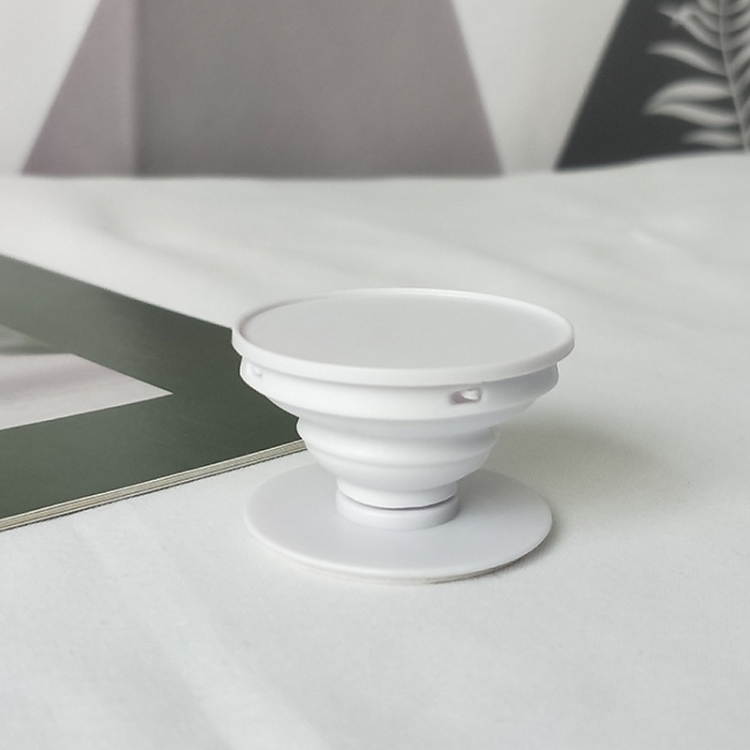 Soporte para smartphone redondo blanco