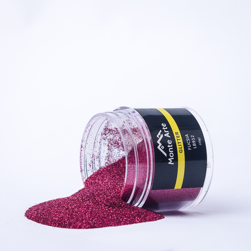 Glitter MONTEARTE fucsia 20G