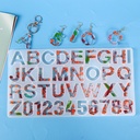 Molde de silicona ABC 35.7*19.3cm (derecho)