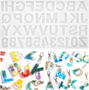 Molde de silicona ABC 35.7*19.3cm (reves)