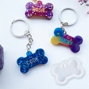 Molde de silicona placa hueso 2.8*4.2cm