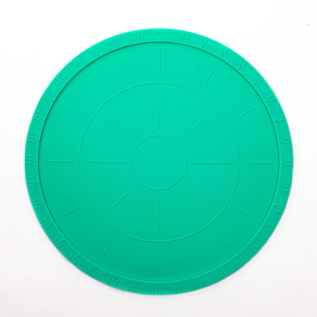 Alfombrilla de silicona redonda 20cm