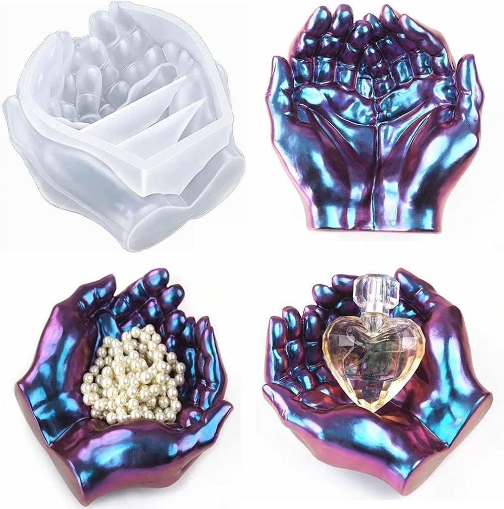 Molde de silicona mano 3D 15*15.7cm
