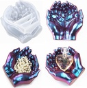 Molde de silicona mano 3D 15*15.7cm