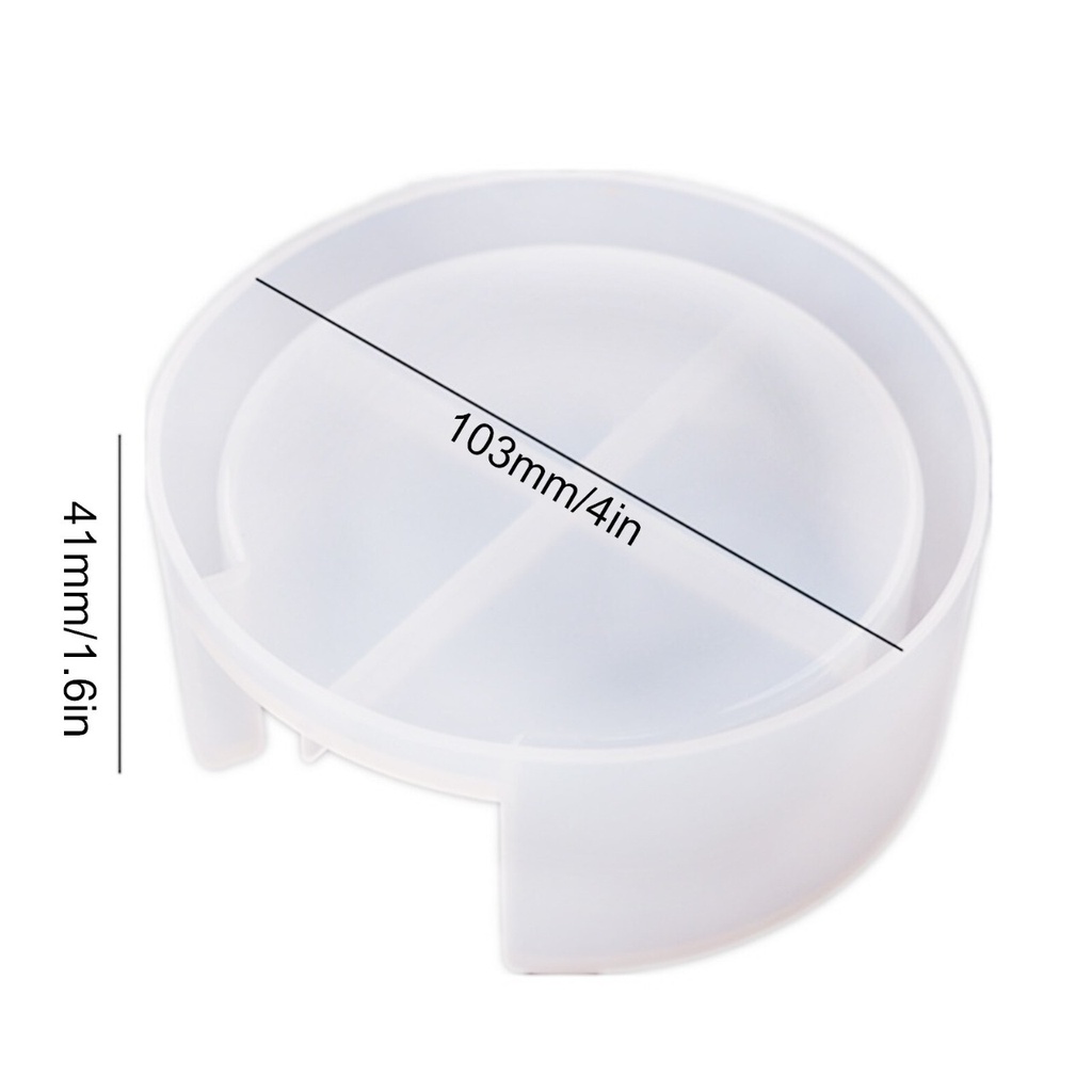 Molde de silicona porta posavasos 10.3*4cm