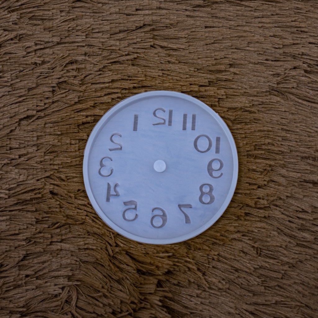 Molde de silicona reloj Arábico 15.5cm