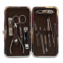 Set de manicura en estuche 11 piezas