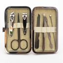 Set de manicura en estuche 7 piezas