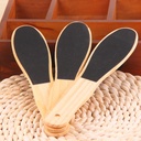 Lima para pies mango de madera