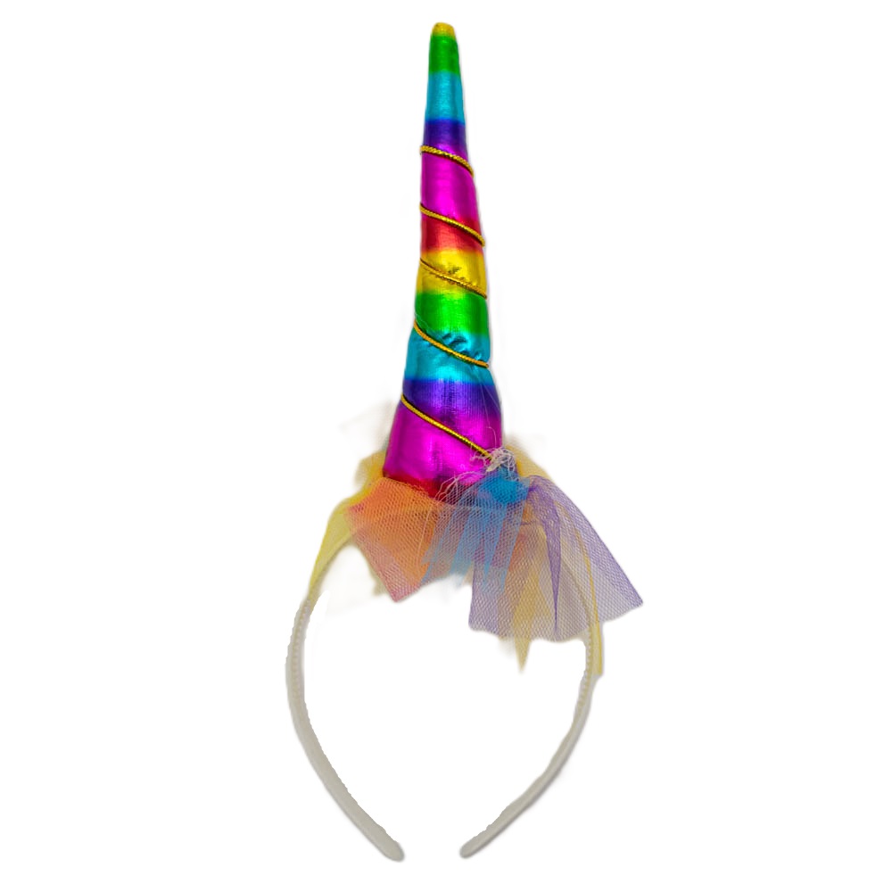 Vincha unicornio con tul