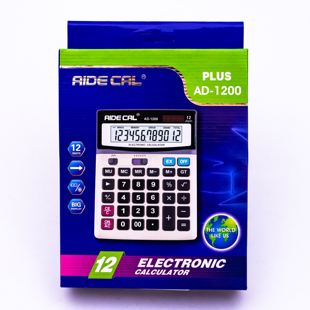 Calculadora electrónica de 12 dígitos