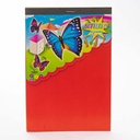 Papel adhesivo de 8 colores mate 13*19cm