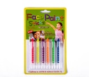 Lapiz NEON fluor pintura facial 6 color