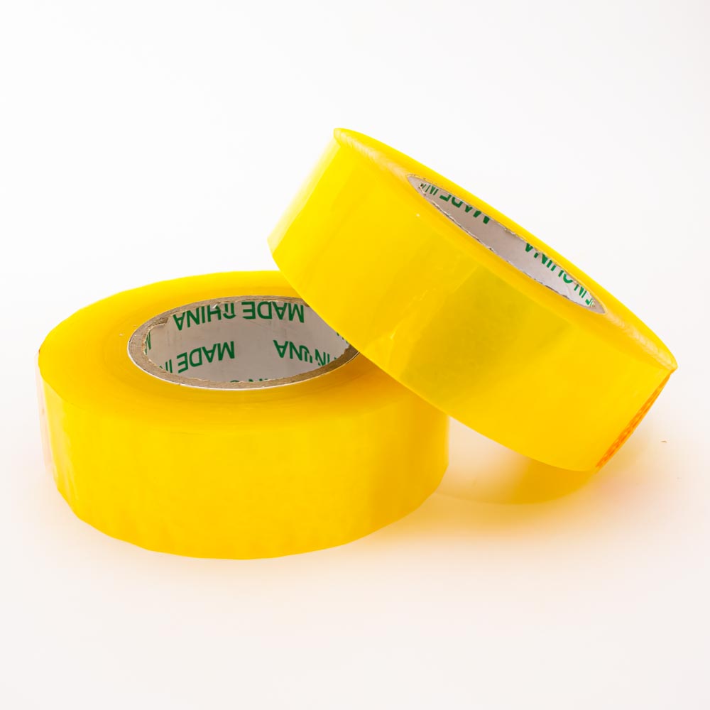 Cinta ancha amarillo 4.5cm*450mts