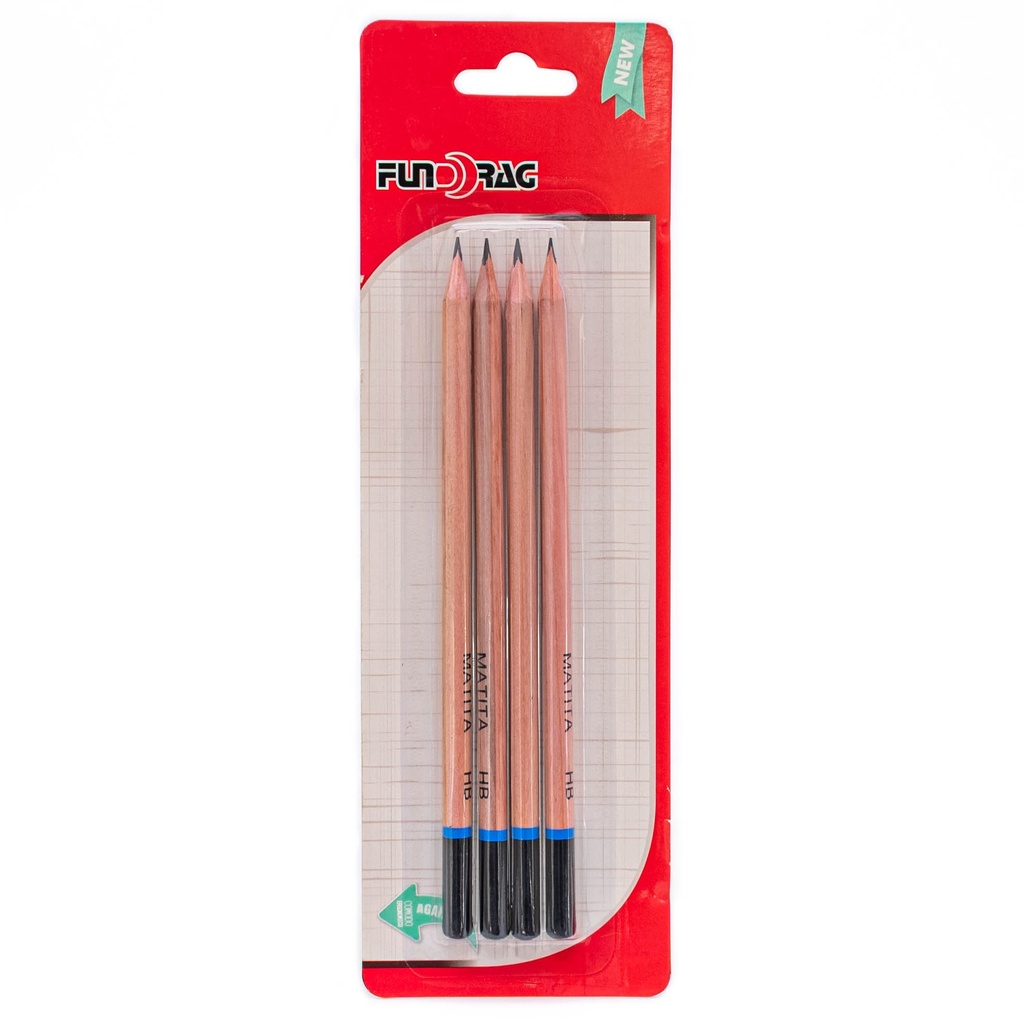 Lapiz de papel 4pc