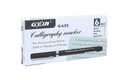 Microfibra Gixin Calligraphy Marker 6PC