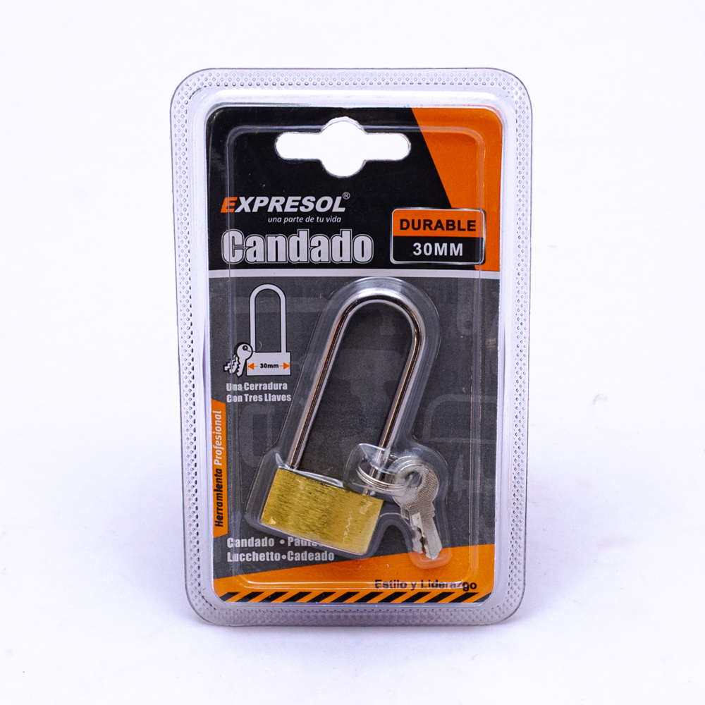 Candado 30mm largo expresol