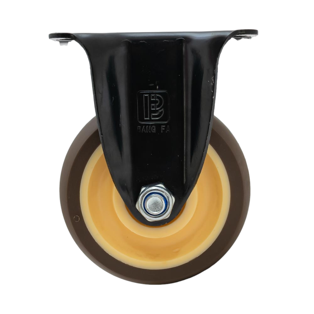 Rueda para mueble 13cm fijo