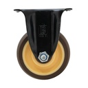 Rueda para mueble 13cm fijo