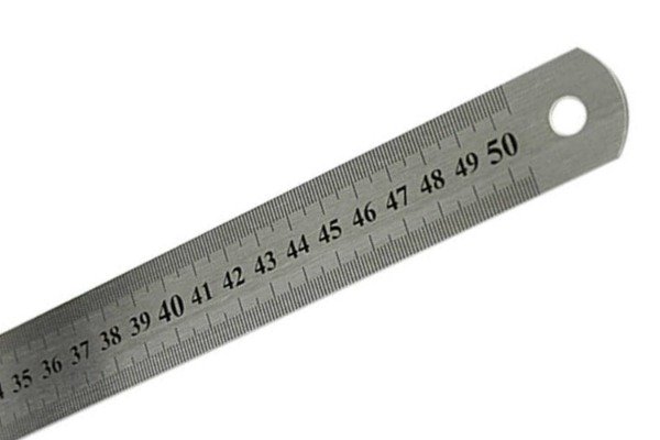 Regla de acero 50cm