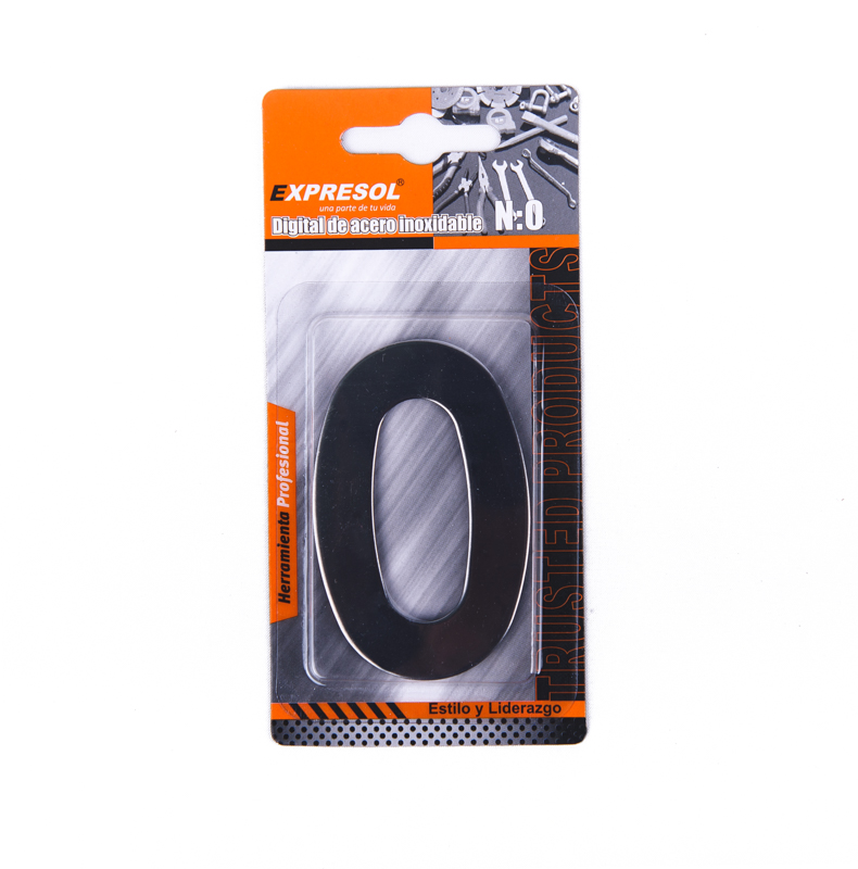 Numero 0 de acero inoxidable expresol