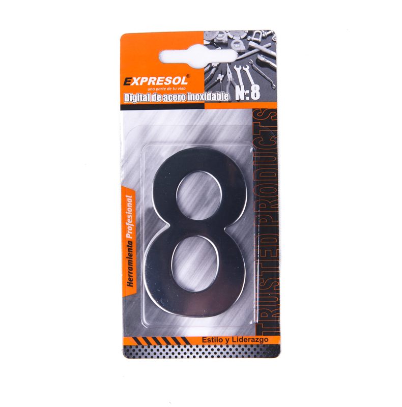 Numero 8 acero inoxidable Expresol