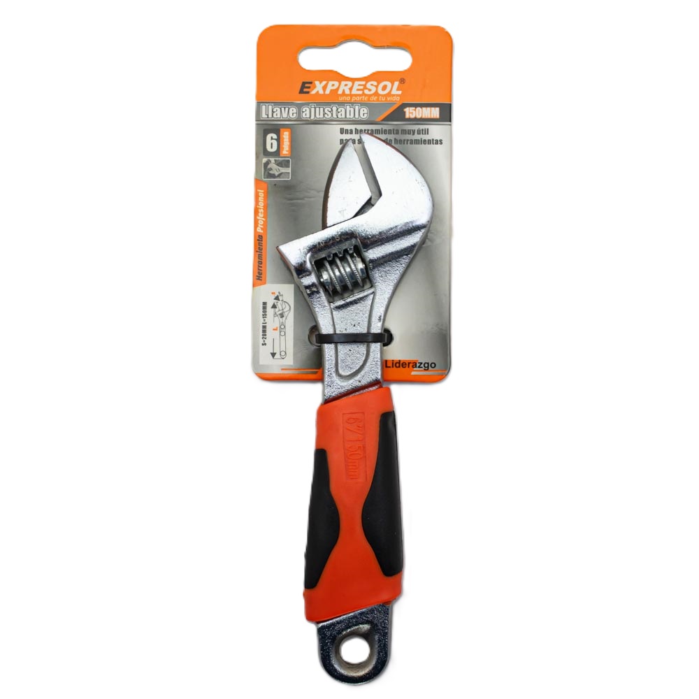 Llave ajustable de 6" EXPRESOL