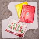 Globo letra feliz navidad
